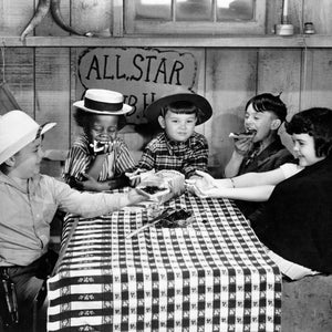 Little Rascals Snack Time Lunch Our Gang Comedy 8 x10 Foto