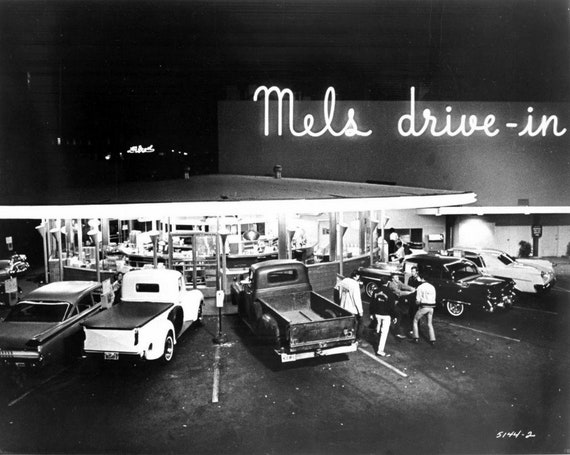 Buy American Graffiti Mels Drive Inn X 10 Photo Classic Old