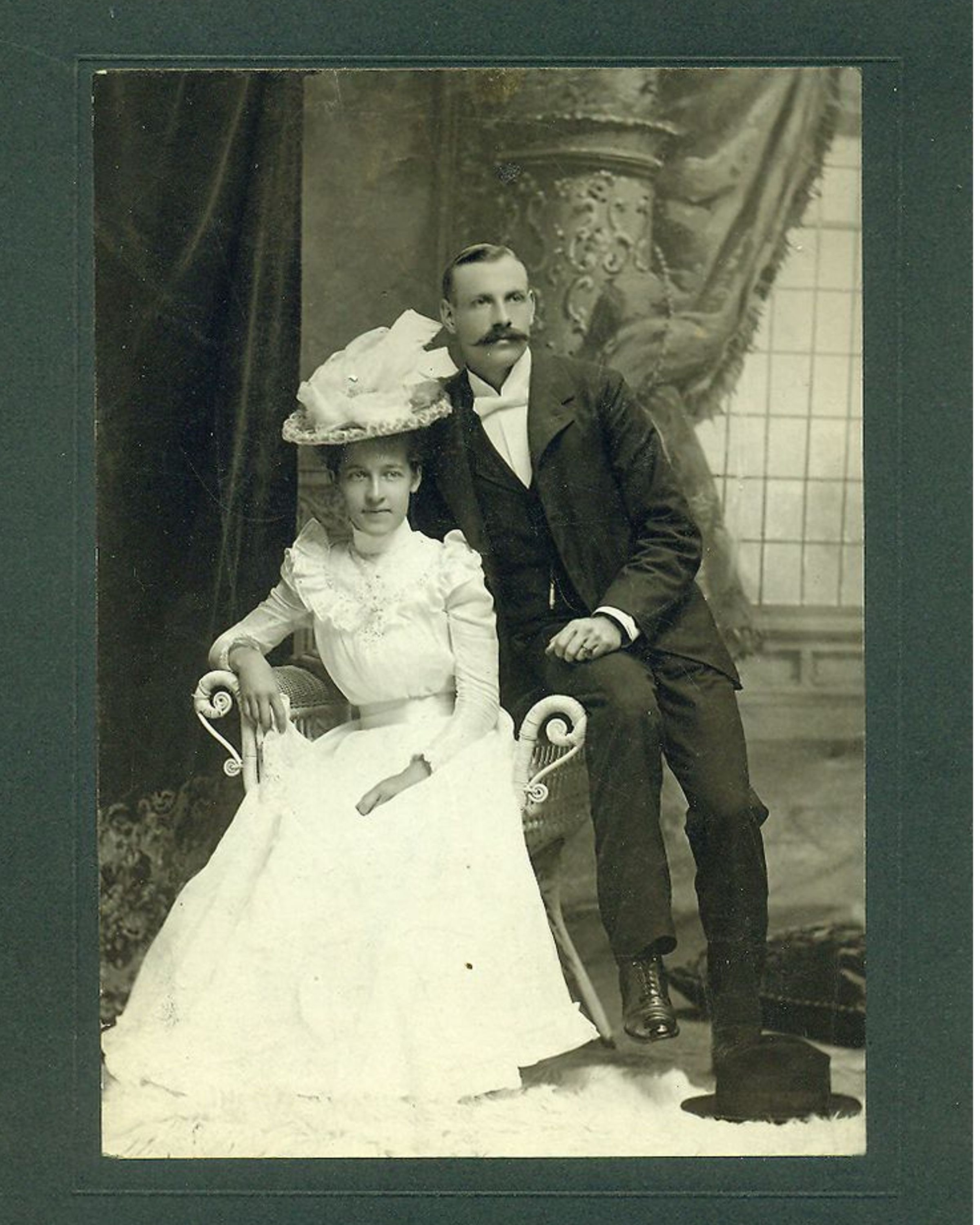 The Real Wyatt Earp of Tombstone and Wife Josie 8 X 10 Photo - Etsy