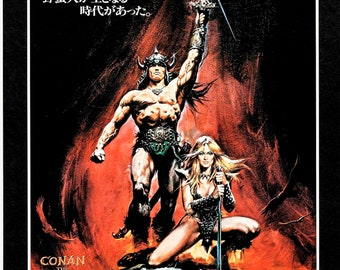 Conan the Barbarian FRIDGE MAGNET movie poster /"style B/"