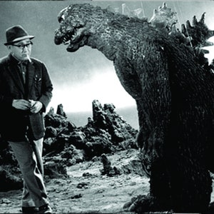 Godzilla Behind the scene Art Photographs Great dertail and  colors Mouse Pad Photo Mousepads Classic art