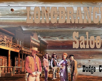 O Scale Miniature Long Branch Saloon Gunsmoke Dodge City Marshal Matt  Dillon, 1:43 Scale Miniature American Old West -  Canada