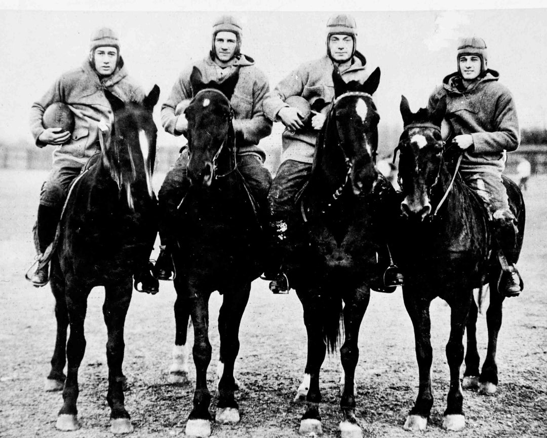1924 the four horsemen of notre dame football 8 x10 photo etsy