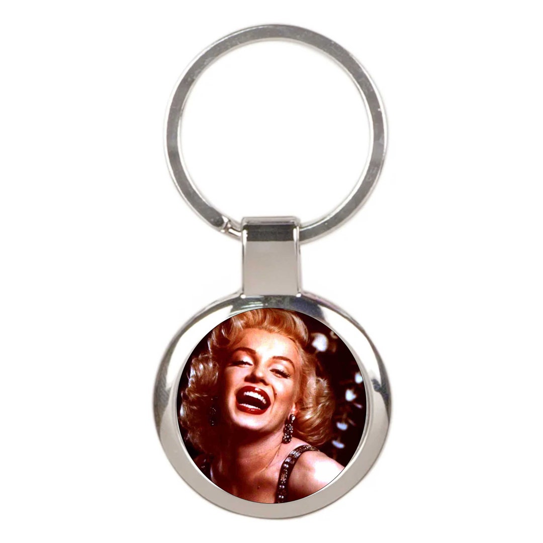 Marilyn Monroe KEYCHAIN KEY Ring Key Fob Ring Chain Key Ring Etsy