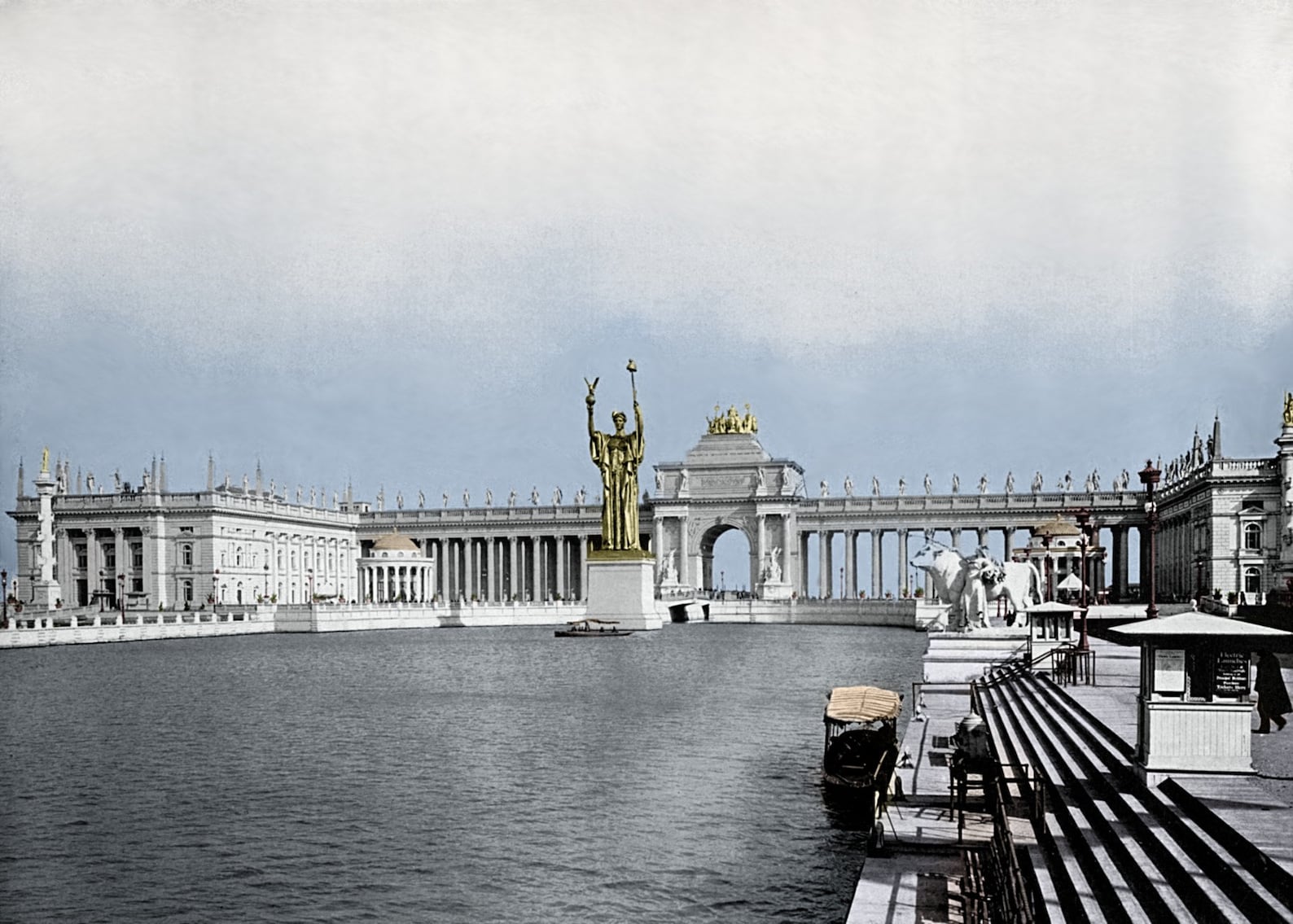 Chicago World’s Fair 1893 the Lake Colorized Photo 8 X10 | Etsy