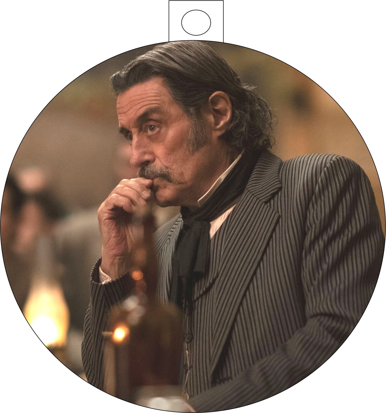 Deadwood Christmas 2022 Christmas And Holiday Ornament Deadwood Al Swearengen Gem | Etsy Canada