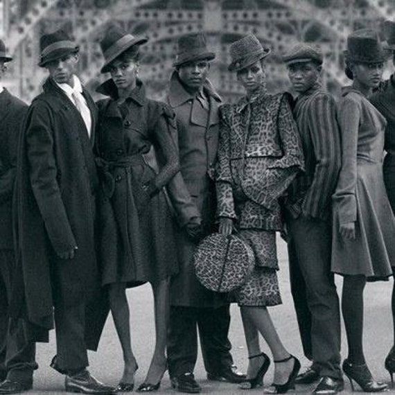 Afroamericano 8 x 10 foto moda hombres mujeres 1950 o - Etsy España