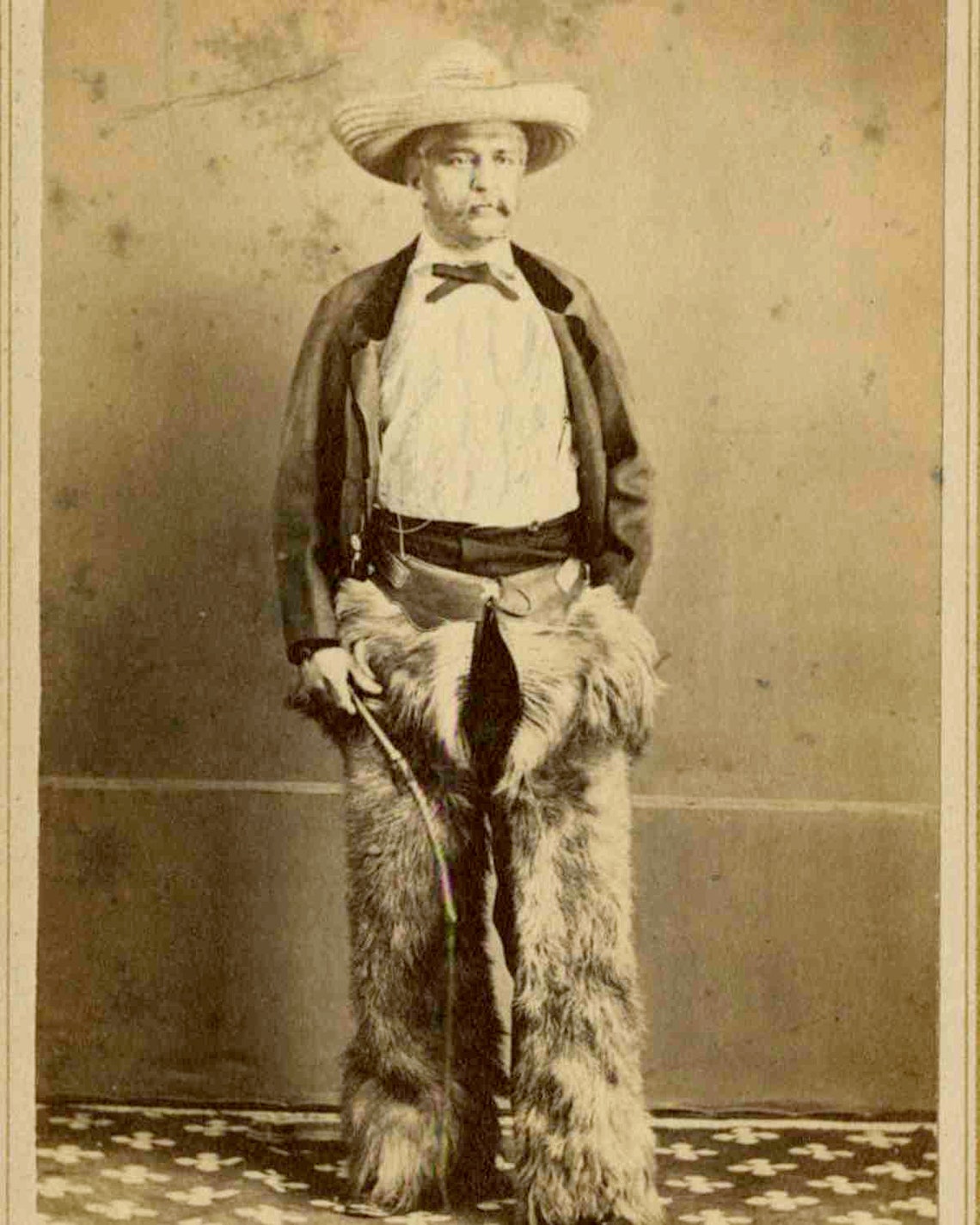 Old West Cowboy Mexican Vaquero in Chaps 8 X 10 Photo Etsy