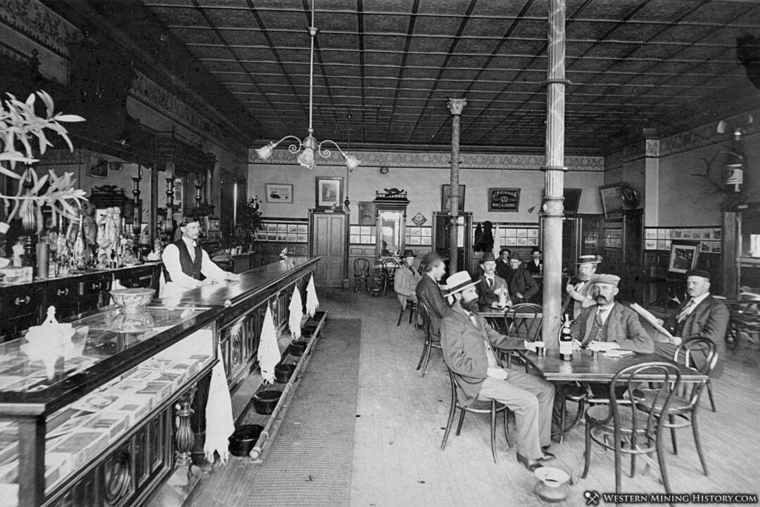 Old West Cowboys in 1880s Saloon Location Unknown 8 X10 Photo Western ...
