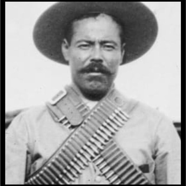 3 inch Patch can be iron on or sewn on,  Mexican revolutionary Pancho Villa