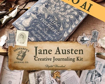 Jane Austen Junk Journal Kit: Regency Ephemera (Digital Download)
