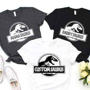 Dinosaur Family Shirt, Mama Saurus Shirt, Dinosaur Mom Shirt, Daddy Saurus Shirt, T-Rex Shirt, Dino Mom Shirt, Mother Shirt, Mother's Day