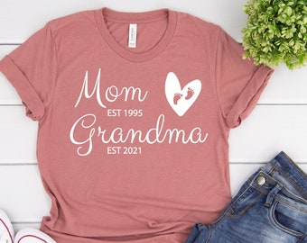 2019 I Grandmom T-Shirt Gift UnicornPixel New Grandma Shirts Gifts-Womens First Time Grandma Est 2019 I Grandmom T-Shirt Gift UnicornPixel New Grandma Shirts Gifts-Womens First Time Grandma Est