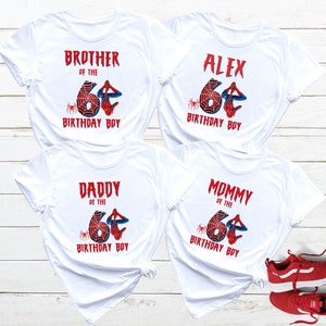 Playeras de spiderman para familia shop