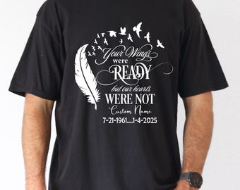 Custom Memorial Shirt, In Loving Memory T-Shirt