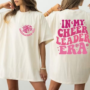 In My Cheerleader Era Sweatshirt, In My Cheer Era Hoodie, Cheerleader Sweatshirt, Cheerleader Gifts, Cheerleader Shirt, Cheerleader Hoodie