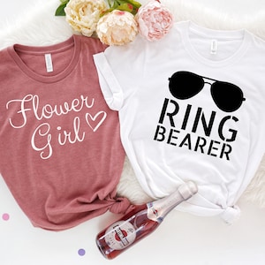 Ring Bearer Shirt, Flower Girl Shirt, Petal Patrol Shirt, Ring Security Shirt, Petal Patrol Shirt, Wedding Rehearsal Shirt, Flower Girl Tee