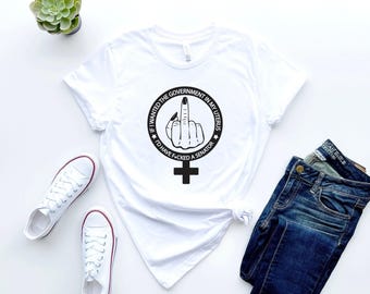 Pro Choice Feminist T-Shirt, Reproductive Rights Graphic Tee