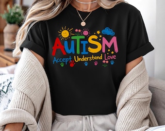Autism Awareness T-Shirt, Accept Understand Love Tee, Neurodiversity Shirt, Kindness Inclusion Support Tee