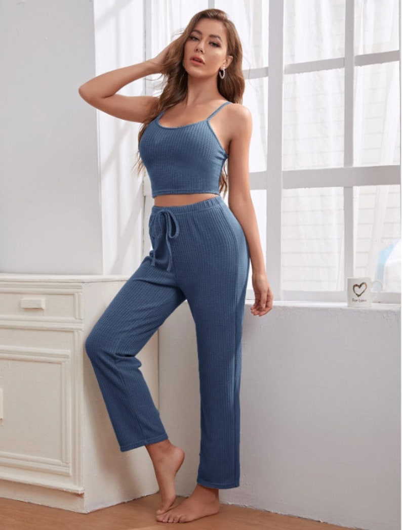 knot pants with top