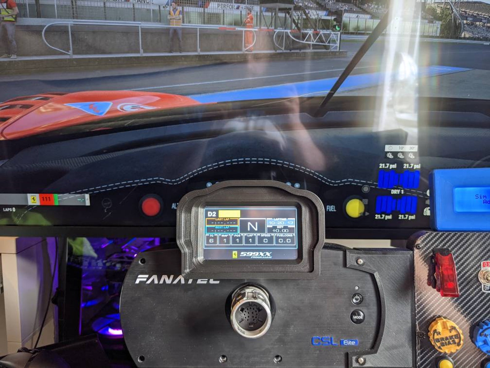 Nextion 4.3 Sim Racing Dash Display 3D Printed ENCLOSURe V2 Etsy