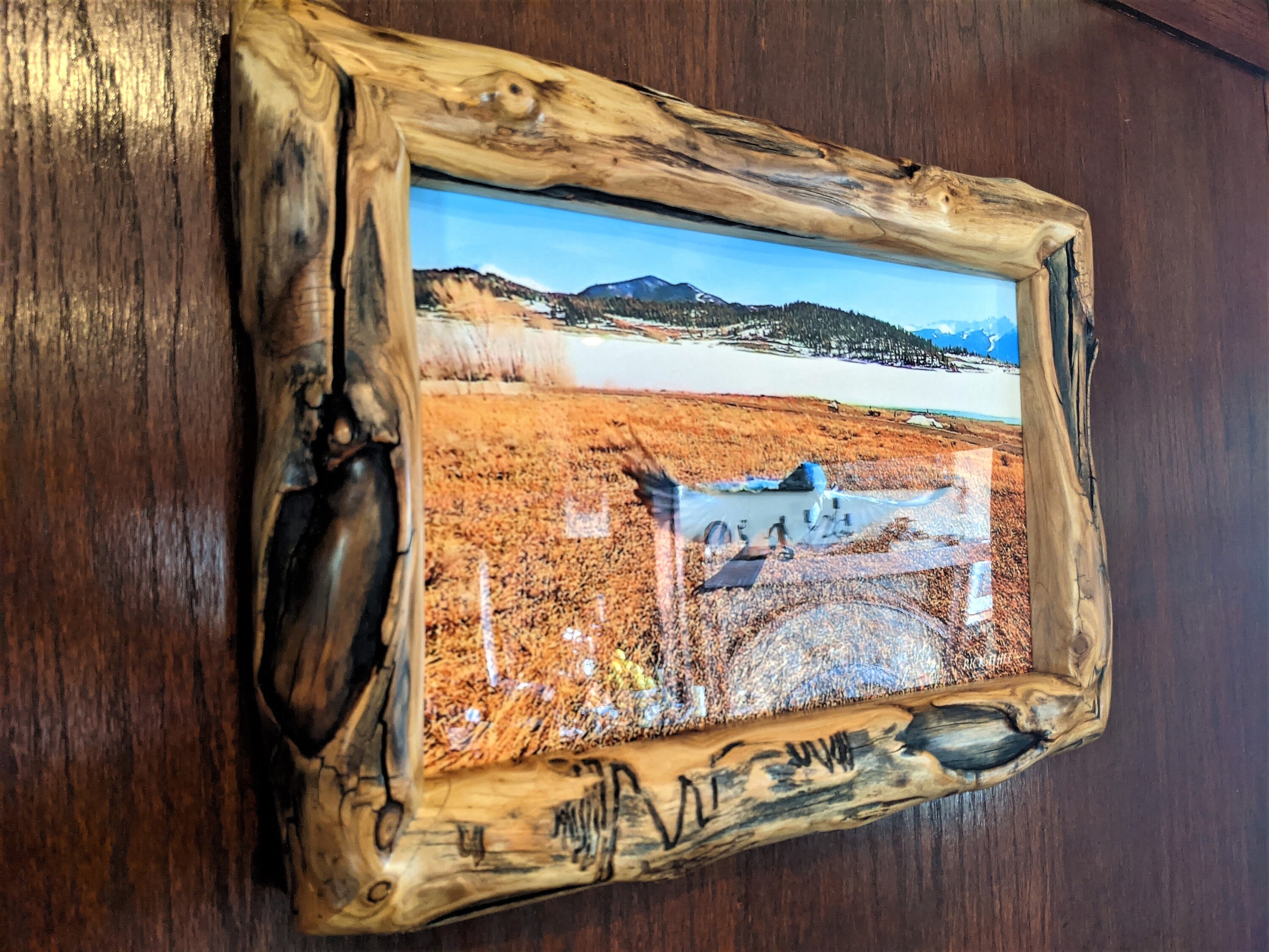 Colorado Aspen log picture frames. Custom rustic. Fine Etsy