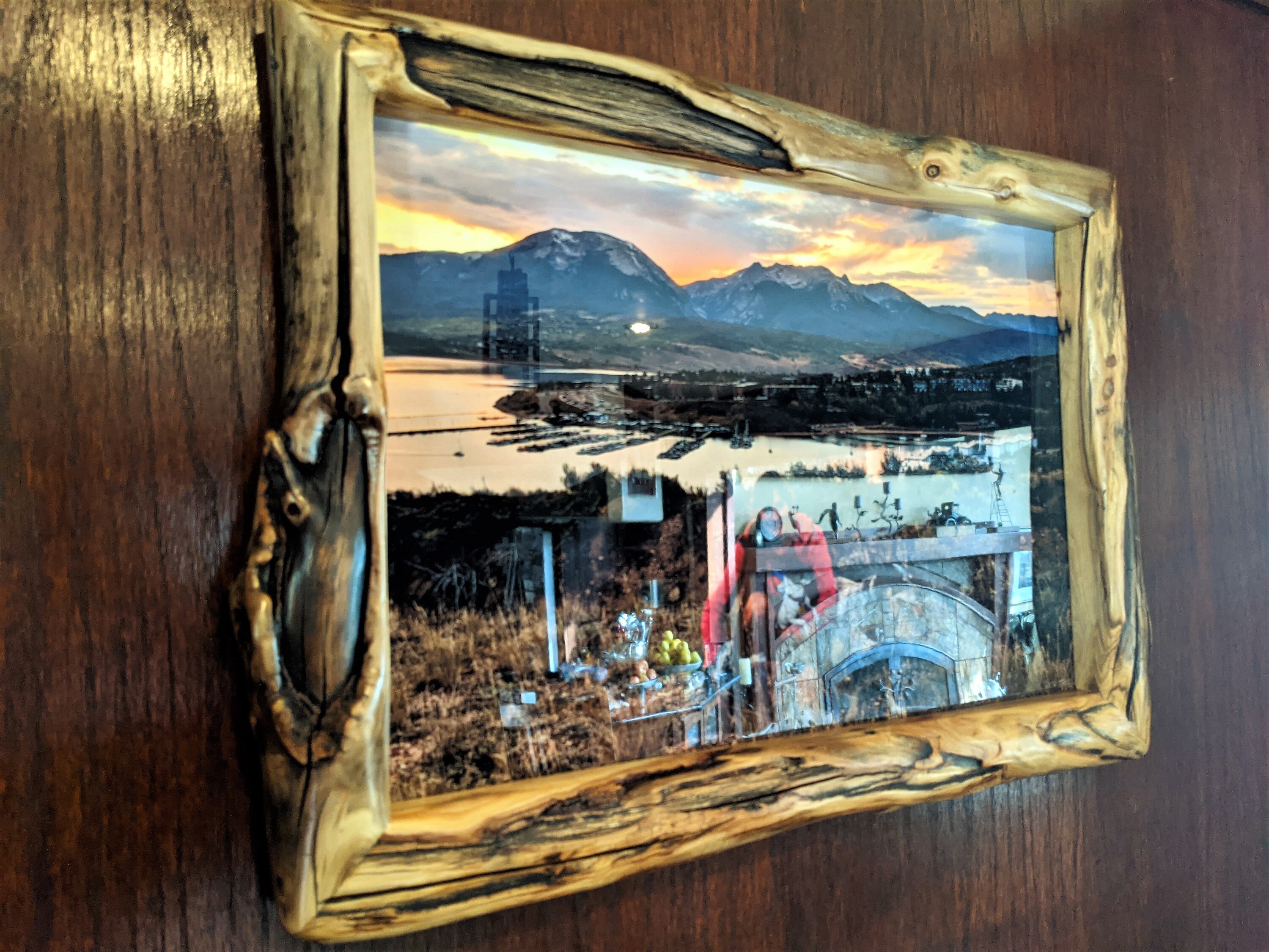 Colorado Aspen log picture frames. Custom rustic. Fine Etsy