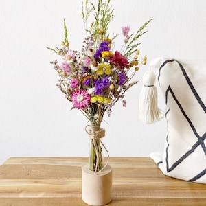Dried flower bouquet dried flowers colorful gift bouquet image 2