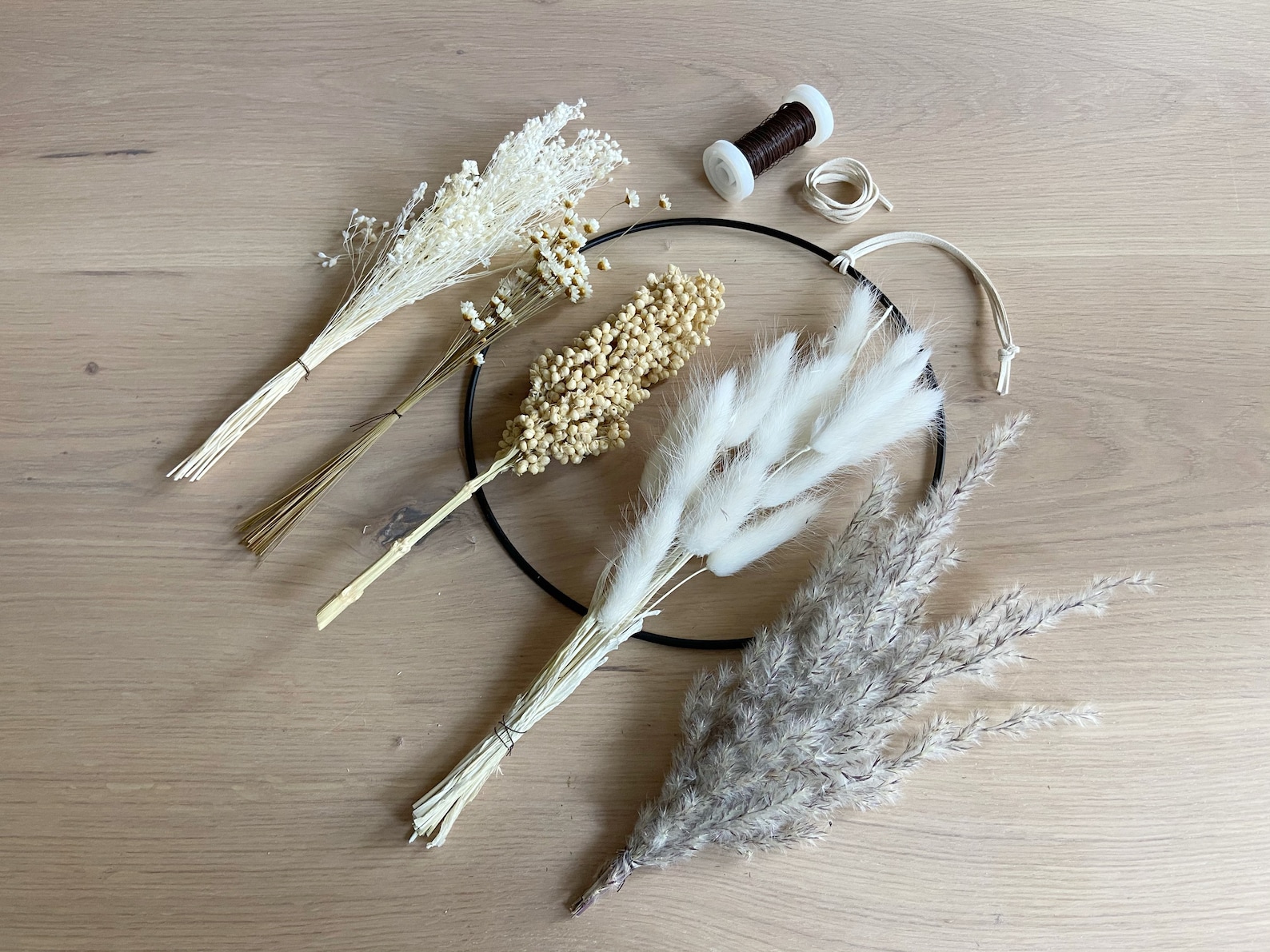 DIY Trockenblumen Set Trockenblumen Ring boho Etsy