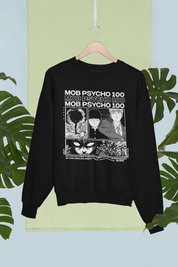 Mob psycho sweatshirt Clearance