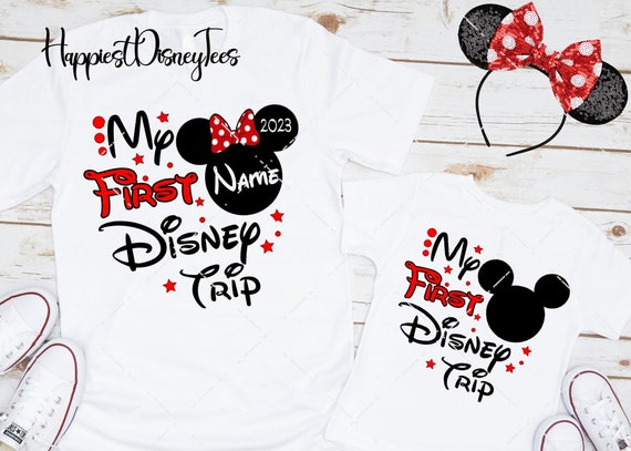 My First Disney Trip Shirt, Disney Trip Shirts, Disney Custom