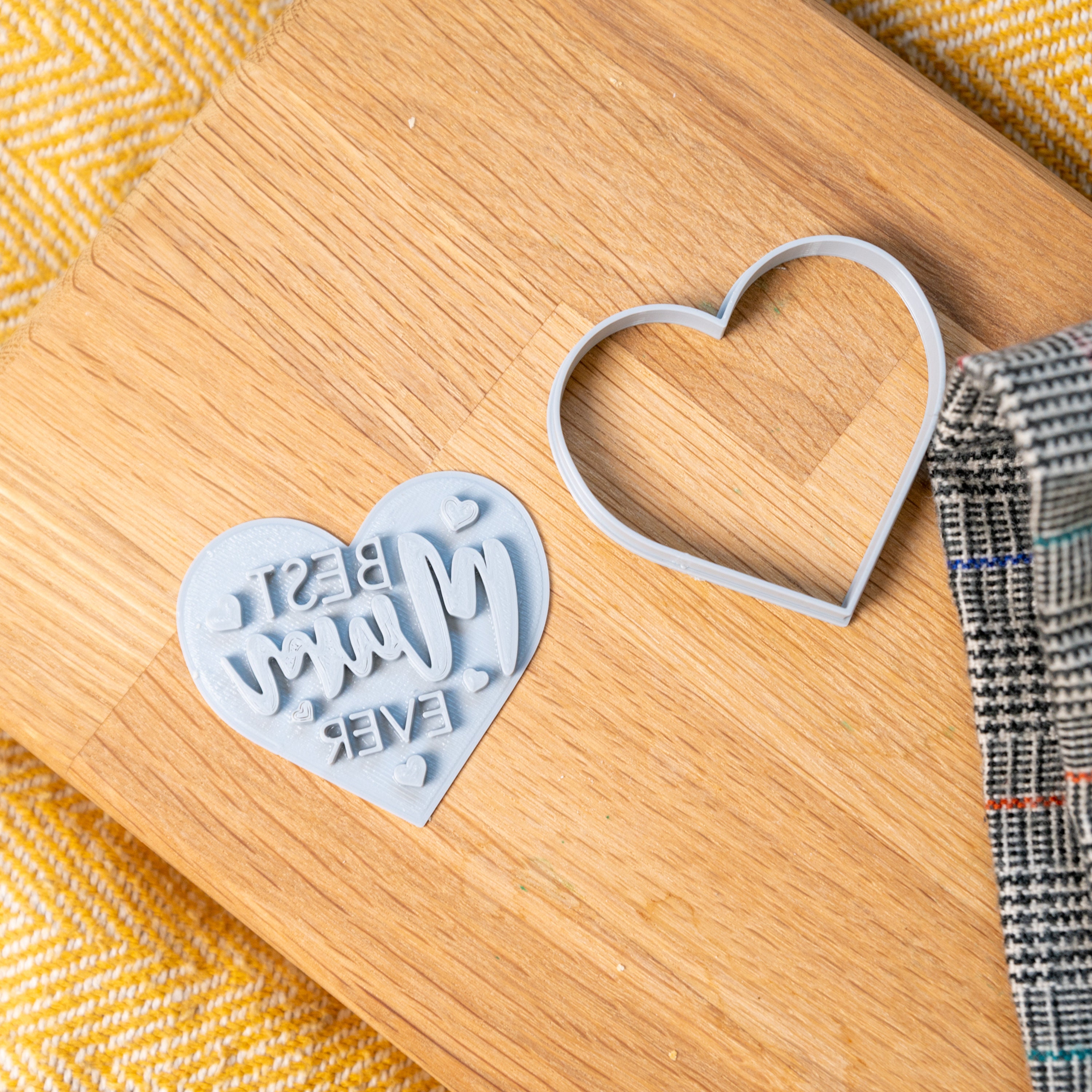 Happy Mother's Day Cookie Cutter with Stamp. Etsy