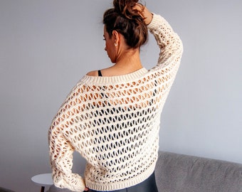 Bat Sleeve Sweater - Etsy