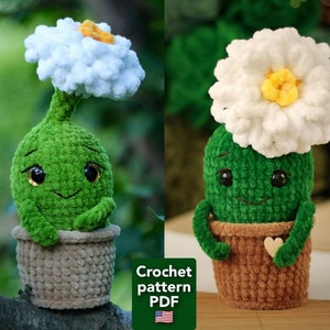 Cactus CROCHET PATTERN  Amigurumi cactus English pattern