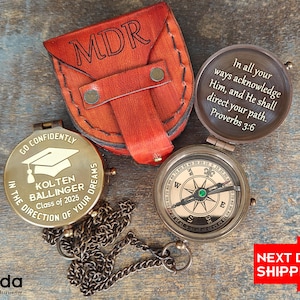 2025 Graduation Gift Compass, Class of 2025 Gift, Personalized Graduation Present, Graduation Gift Boy, College Graduation Gift Son Grandson