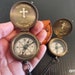 Baptism Compass, First Holy Communion, Confirmation Gift Boy, Engraved Compass for Baptized Boy, Christening Gift Boy, Gift for Grandson 
