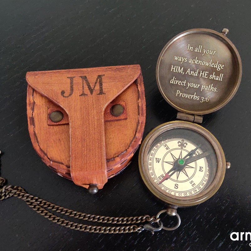 Personalized Compass - Etsy