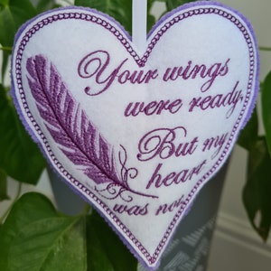 Download digital de 3 designs, pacote de belas penas, memória, condolências, coração, ornamento, máquina de bordado, design em vários formatos, anjo