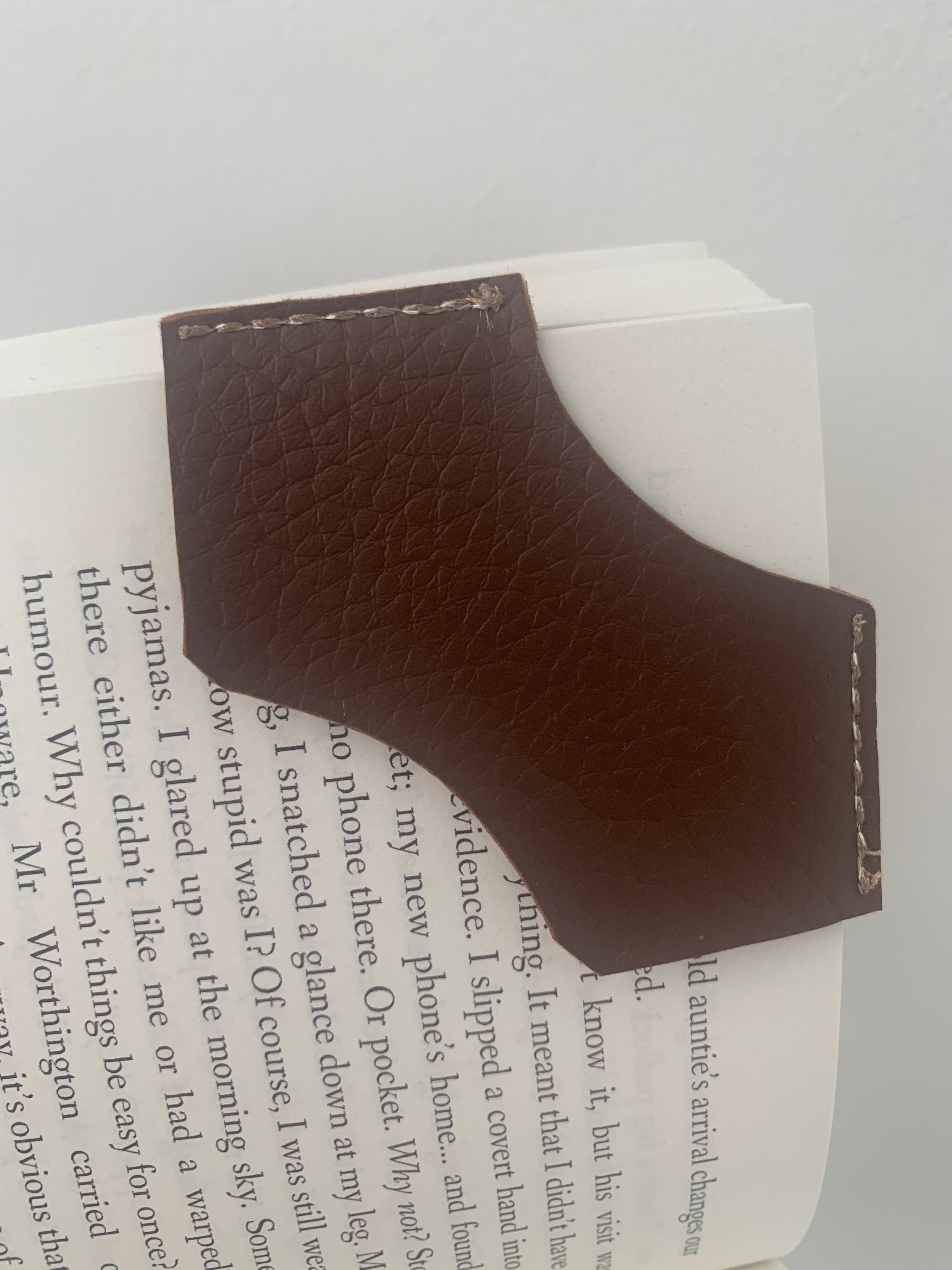 Digital Download Leather Corner Bookmark 2 Shapes Machine - Etsy