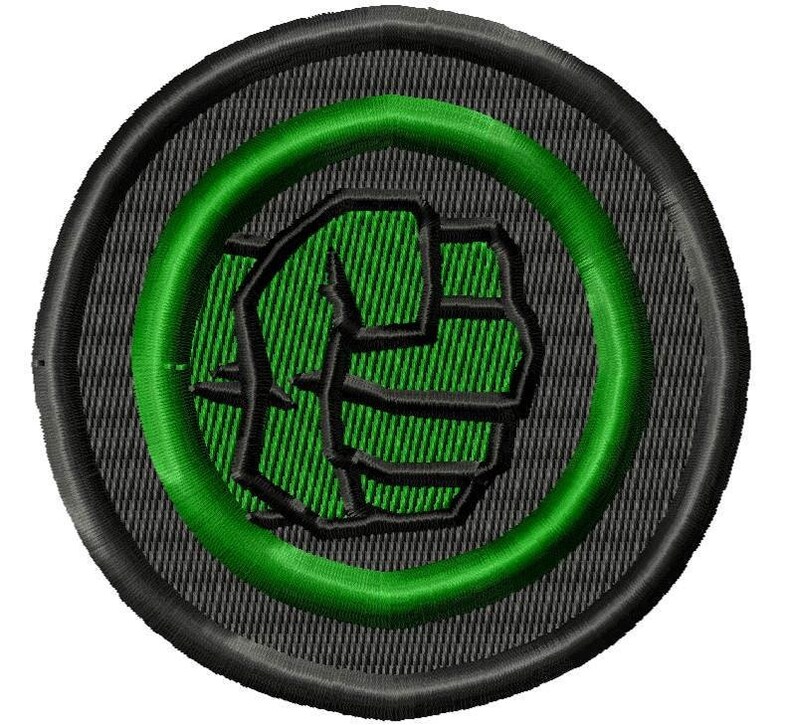 Instant download 8 superhero fill stitch sew on patches machine embroidery design in multiple formats in the hoop, iron on 5 sizes image 4