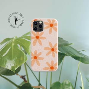 Funda biodegradable para iPhone 15 14 13 12 11 SE Pro Max Mini, funda compostable para Samsung Galaxy S23 S22 S21 S20 Ultra Plus