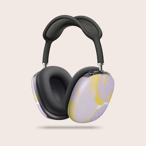 Purple Abstract AirPods Max Cases | AirPods Max Covers, Cute AirPod Case, Recyclable AirPods Cases, Stylish AirPods Max Covers