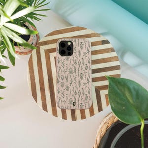 Wild Flowers Eco Friendly Bio Phone Case, Plastic Free Compostable Case, iPhone 16 15 14 13 12 11 SE Pro Max Mini, Samsung Galaxy S24 23 22 image 7