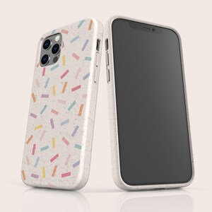 SPRINKLES Biodegradable Bamboo Eco Friendly Case for iPhone 16 15 14 13 12 11 SE Pro Max Mini, Compostable Case for Samsung S24 23 22 21 20 image 5