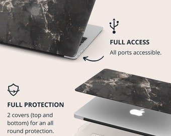 Real Stone MacBook Skin for Apple Mac Air Pro Retina 11 12 13 15