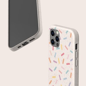 SPRINKLES Biodegradable Bamboo Eco Friendly Case for iPhone 16 15 14 13 12 11 SE Pro Max Mini, Compostable Case for Samsung S24 23 22 21 20 image 6