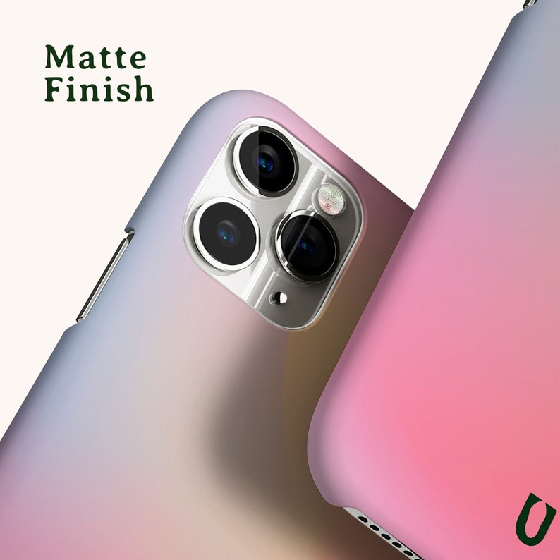 pink gradient phone case for google pixel 9 in matte finish