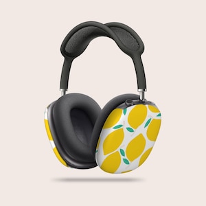 Lemons AirPods Max Cases | AirPods Max Covers, Cute AirPod Case, Recyclable AirPods Cases, Stylish AirPods Max Covers
