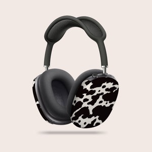 Cow Print AirPods Max Cases | AirPods Max Covers, Cute AirPod Case, Recyclable AirPods Cases, Animal Print AirPods Max Covers