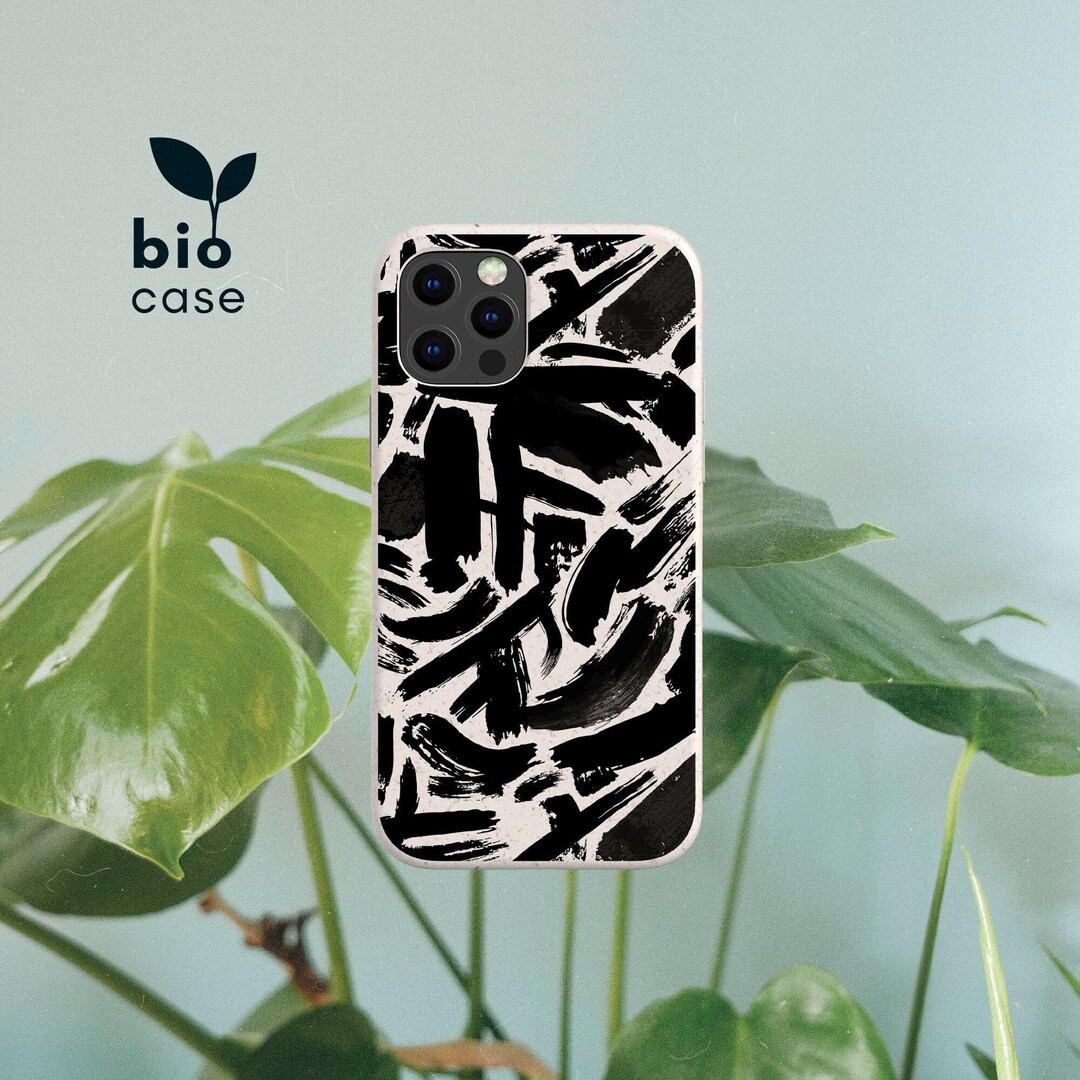 Bold Strokes Biodegradable Case for iPhone 14 13 12 11 SE Pro Max Mini ...